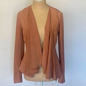 Mauve Suede ish Blazer